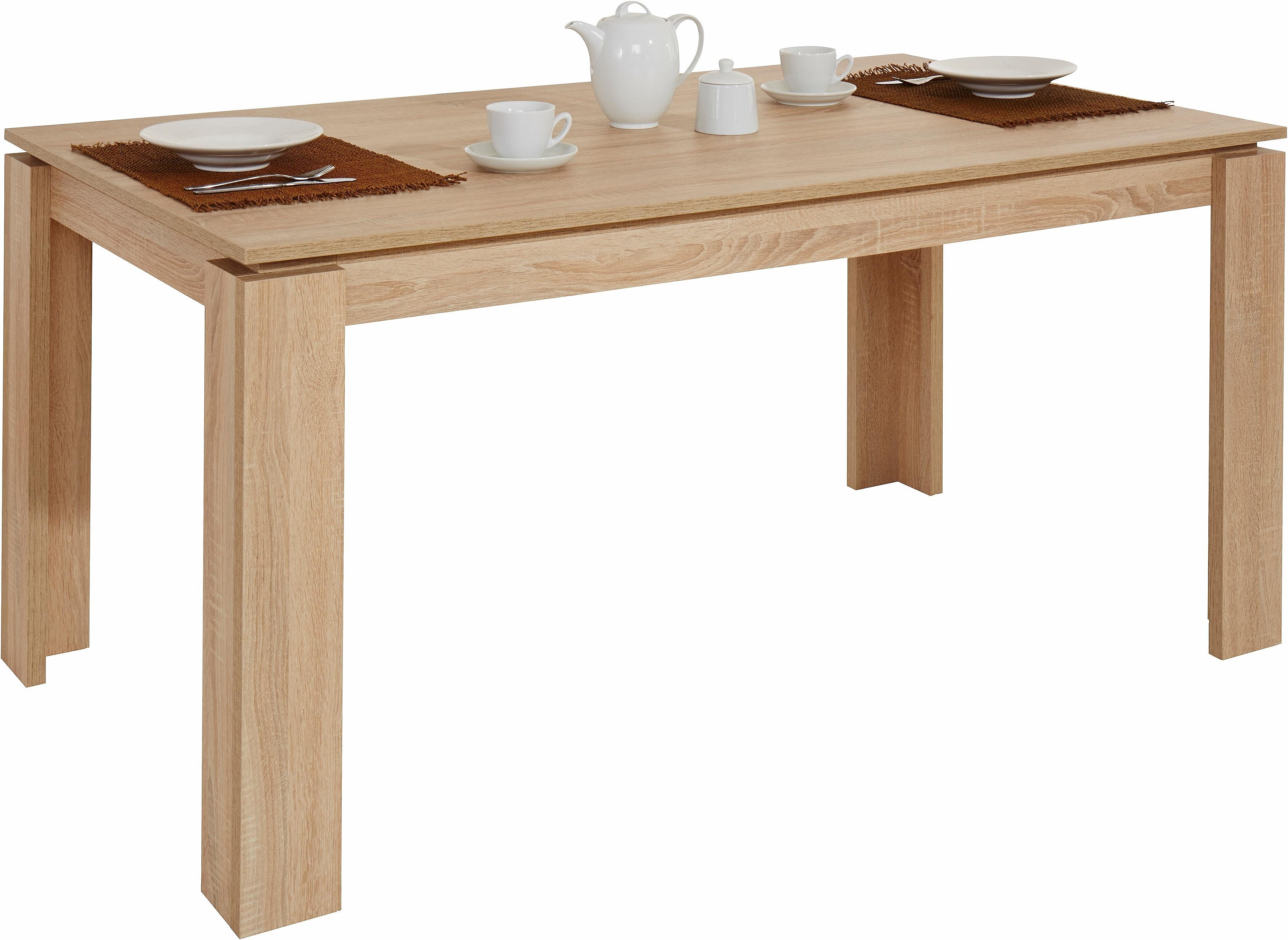 Der STEINHOFF Esstisch ist ca. 160cm breit