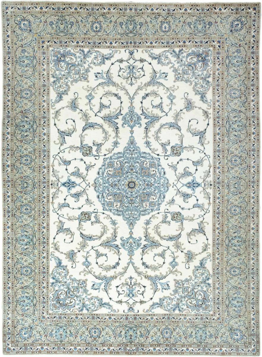 Orientteppich Keshan 289x396 Handgeknüpfter Orientteppich / Perserteppich, Nain Trading, rechteckig, Höhe: 12 mm