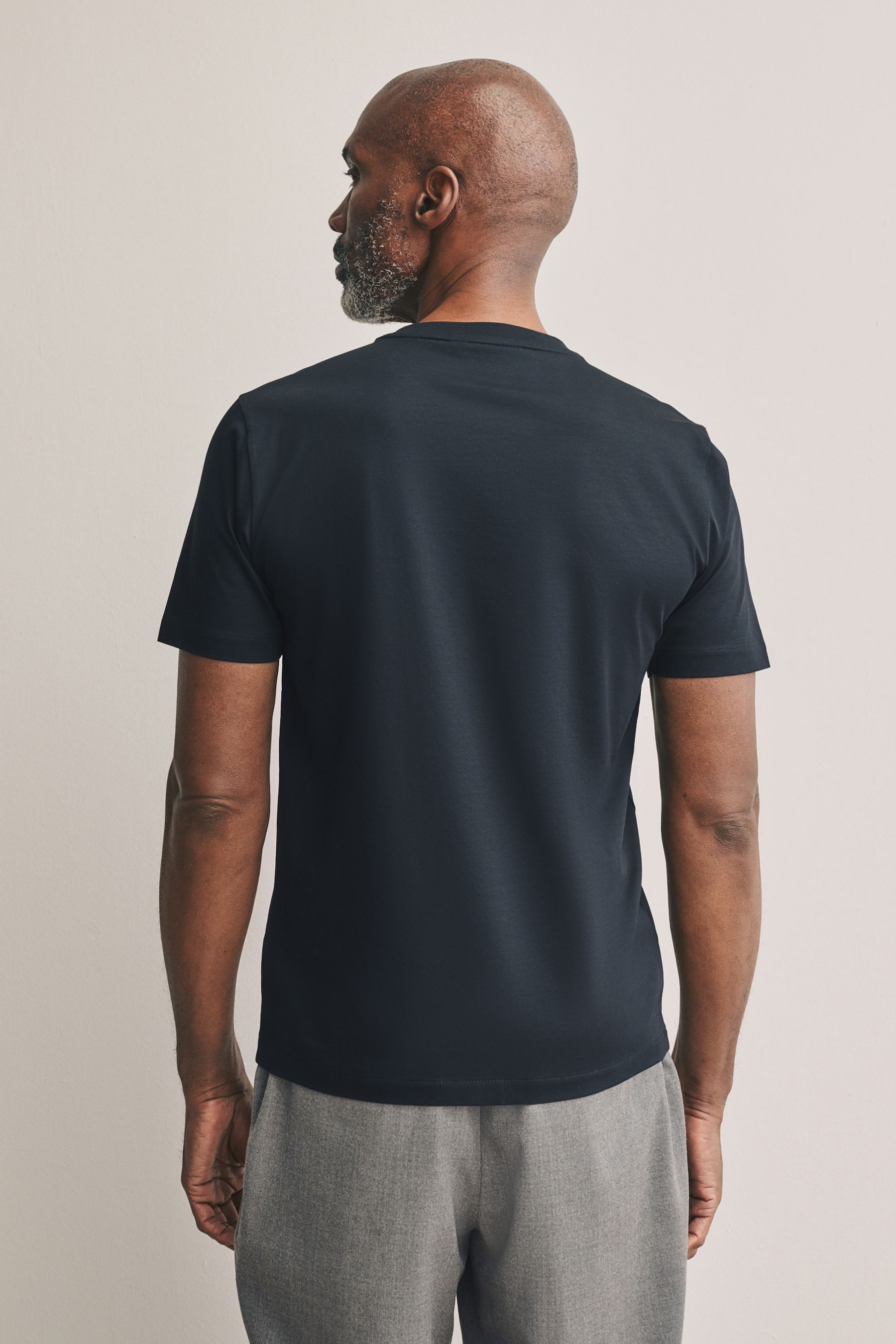 Next T-Shirt Premium Slim Fit T-Shirt günstig online kaufen