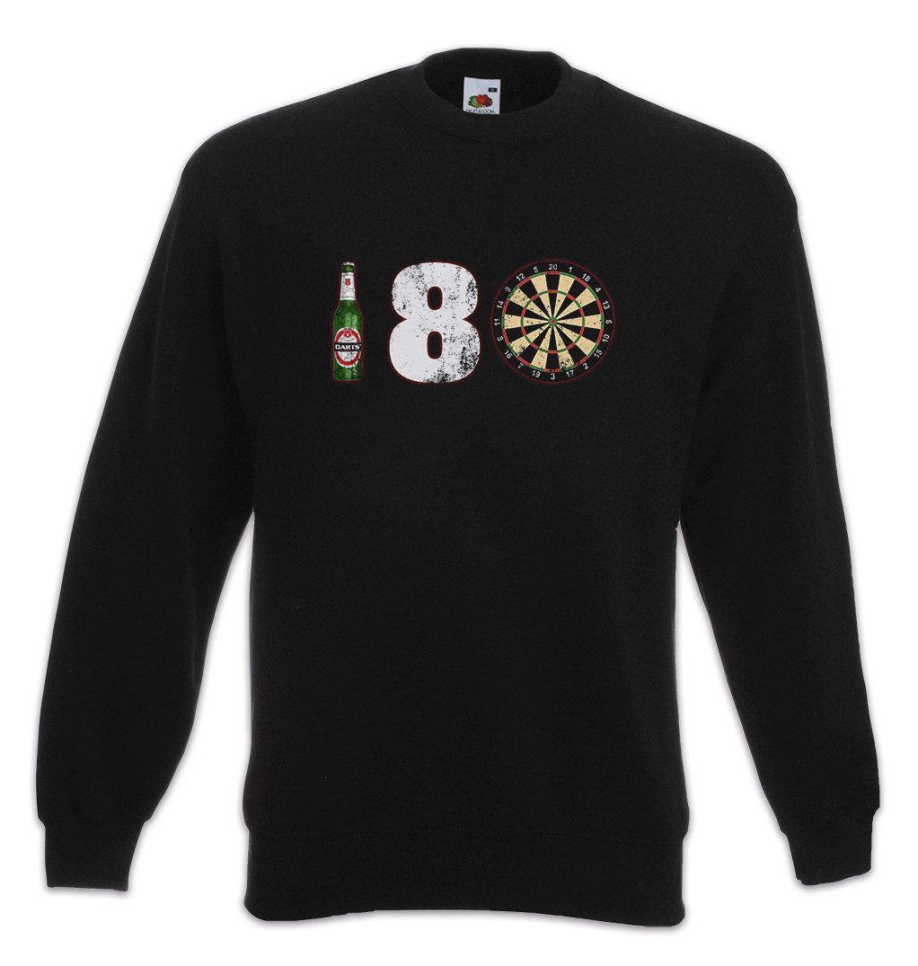 Sweatshirt 180 Darts Sweatshirt Arrows Dart Target Zielscheibe Pfeile Profi Sport