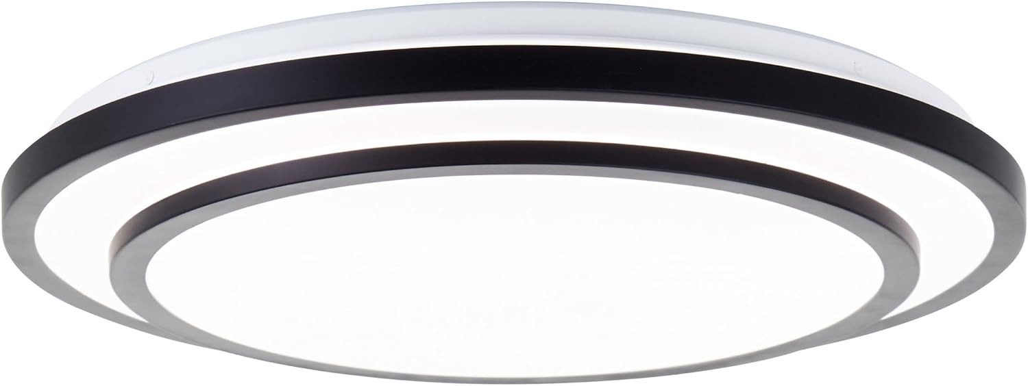 lightling LED Wandleuchte Zanzibar, LED fest integriert, warmweiß bis tageslichtweiß, Dimmer, Fernbedienung, Lichttemperatur verstellbar, Nachtlicht, Timer