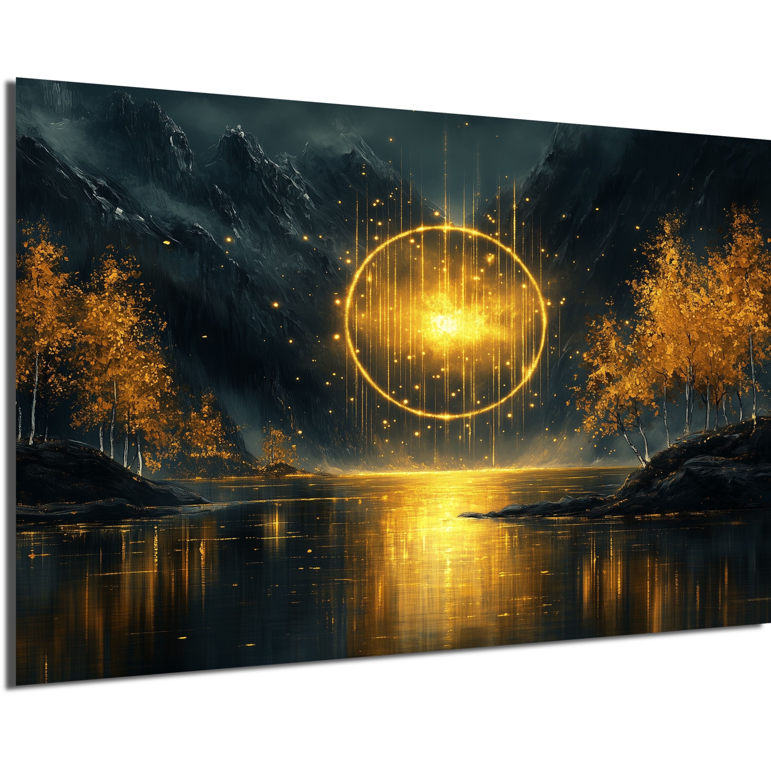 Leinwandbild Modern Abstrakt Wandbilder XXL Wandbild Wand Deko Leinwand Bilder