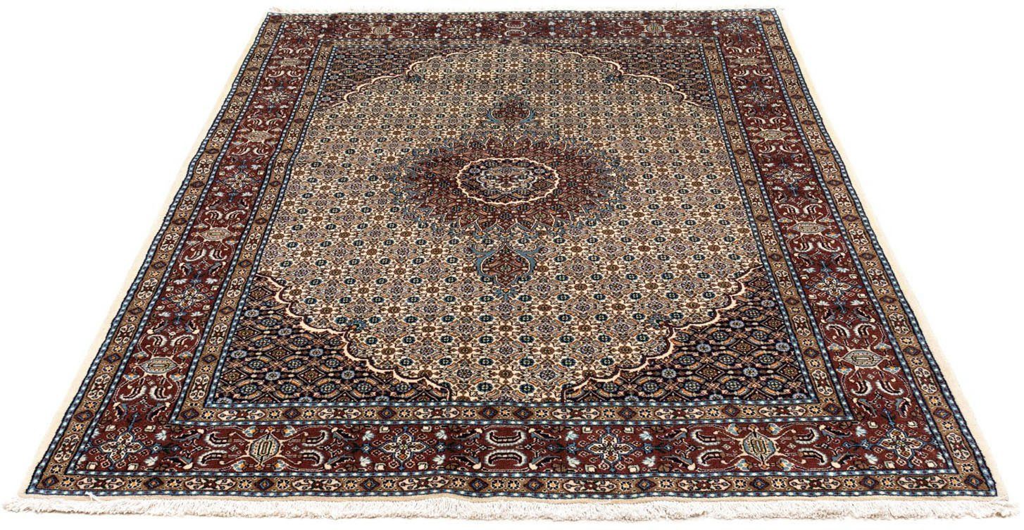 Wollteppich Moud Figurativ Marrone 228 x 165 cm, morgenland, rechteckig, Höhe: 10 mm, Unikat mit Zertifikat