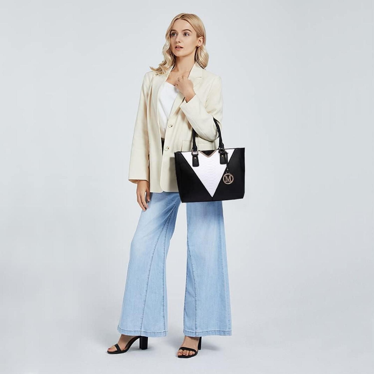 LuxusKollektion Handtasche Damen Handtasche Schultertasche Shopper günstig online kaufen