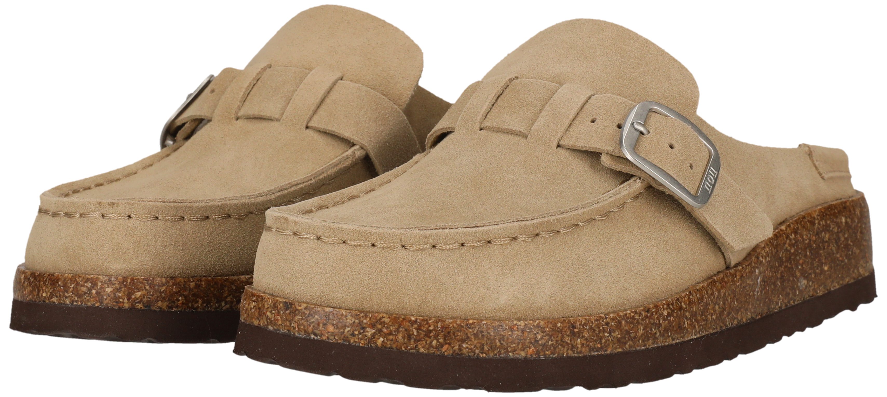 nou EMILIAN W LEATHER CORK MOC V2 Sandale