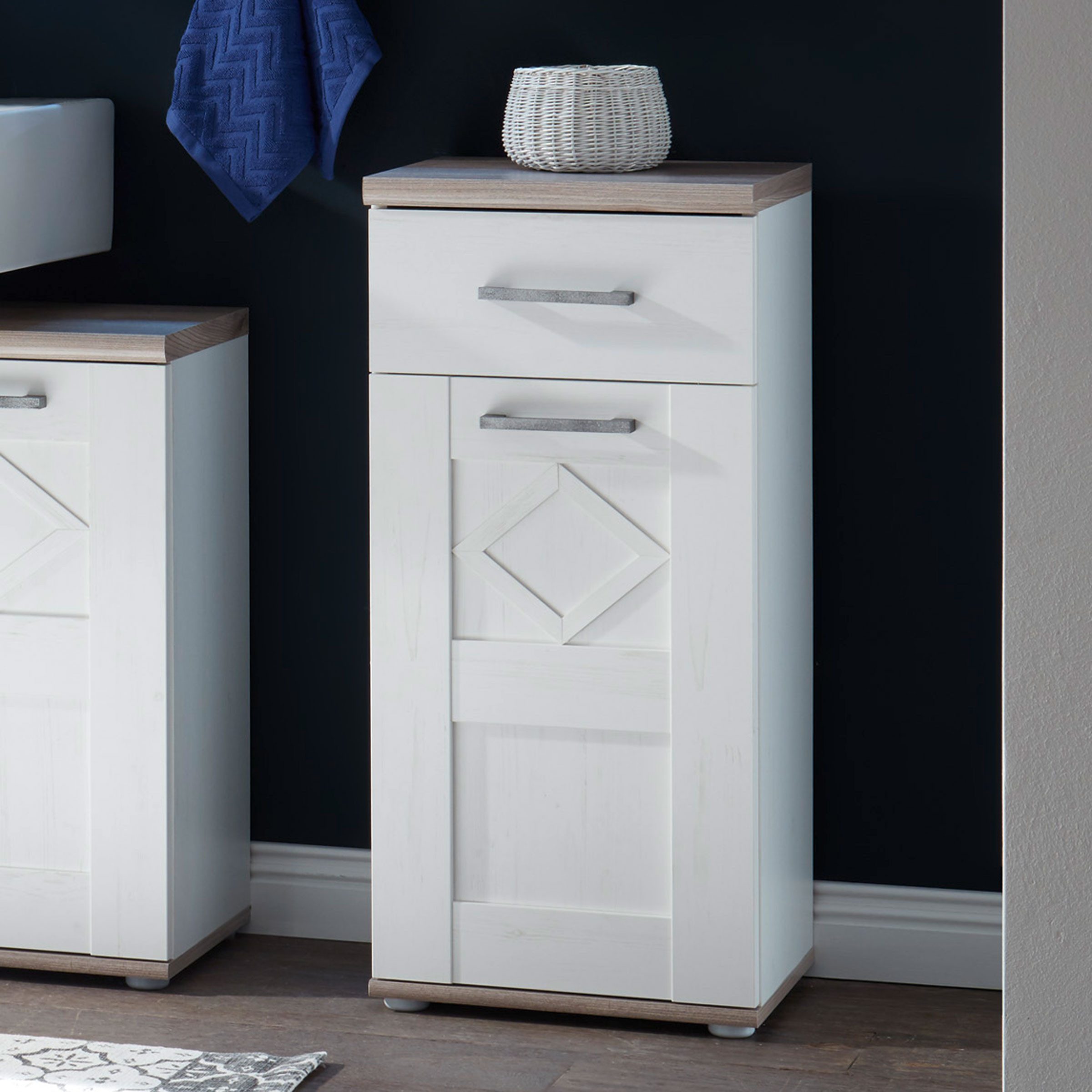 Bega Consult Kommode Bad Kommode Badezimmer Country Anderson Pine Optik