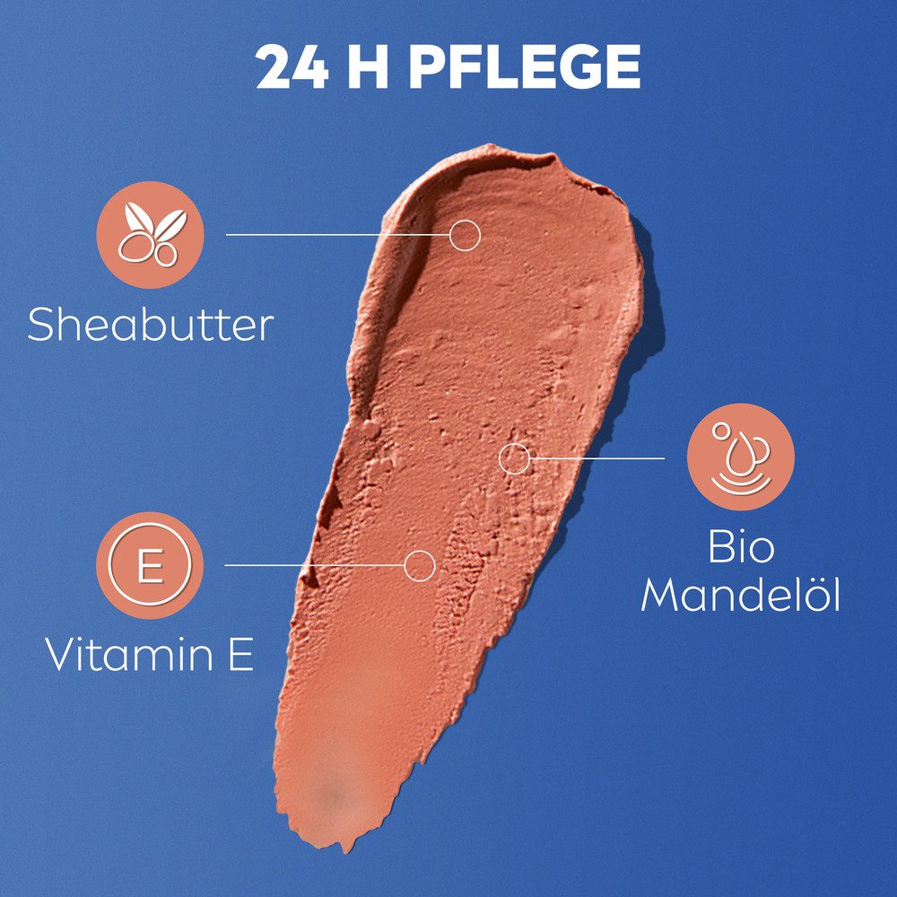 Labello Lippenpflegestift Lippenpflege Set CARING BEAUTY 2x NUDE + 2x ROSE, 4-tlg.