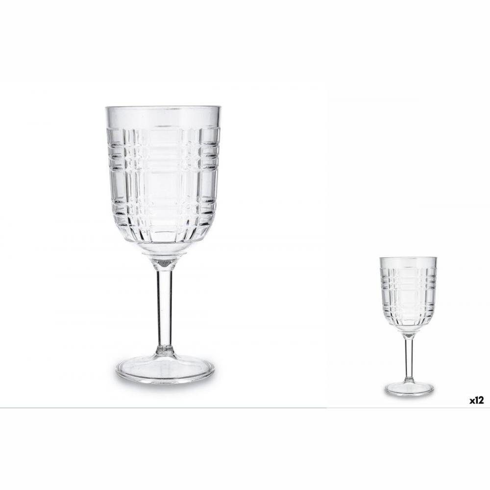 Quid Glas Weinglas Quid Viba Durchsichtig Kunststoff 42 cl Pack 12x, Kunststoff