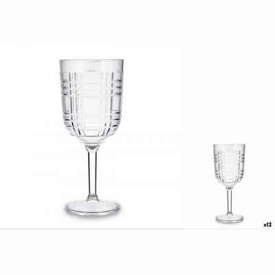 Quid Glas Quid Weinglas Viba Durchsichtig Kunststoff 42 cl Pack 12x, Kunststoff
