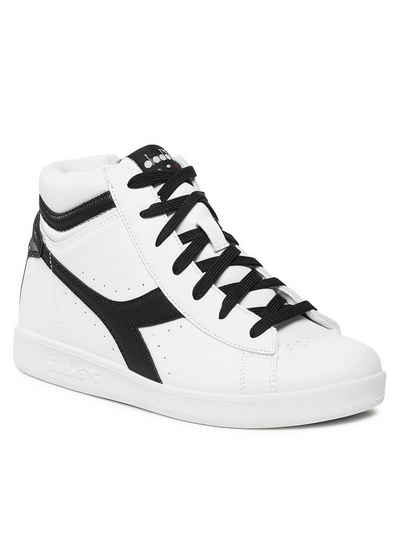 Diadora Sneakers Game P High Girl GS 101.176725-C1880 White / White / Black Sneaker