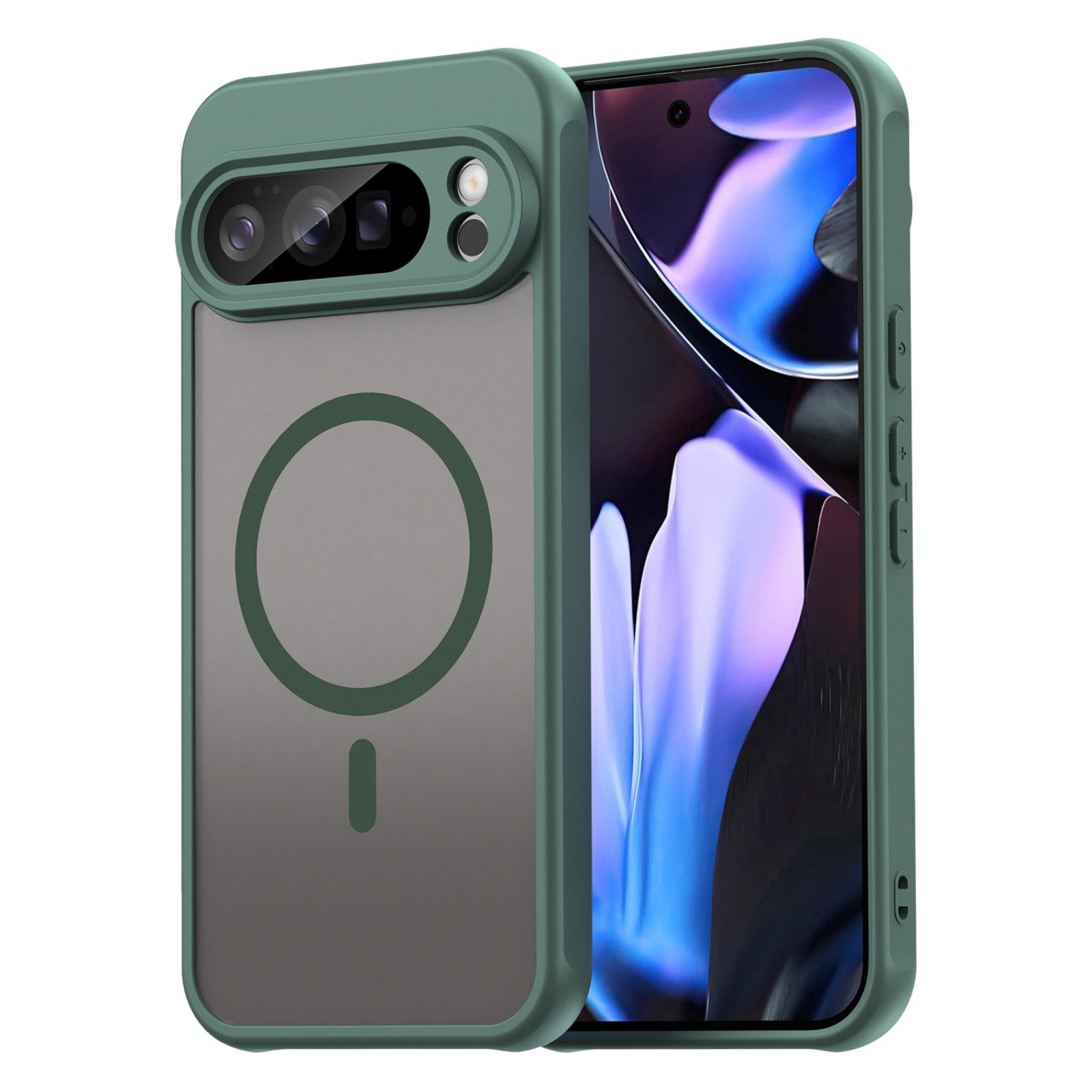 betterfon Handyhülle für Google Pixel Schutzhülle Case, Magnetisches Laden, mattes Design, kratzfest & kabellos kompatibel