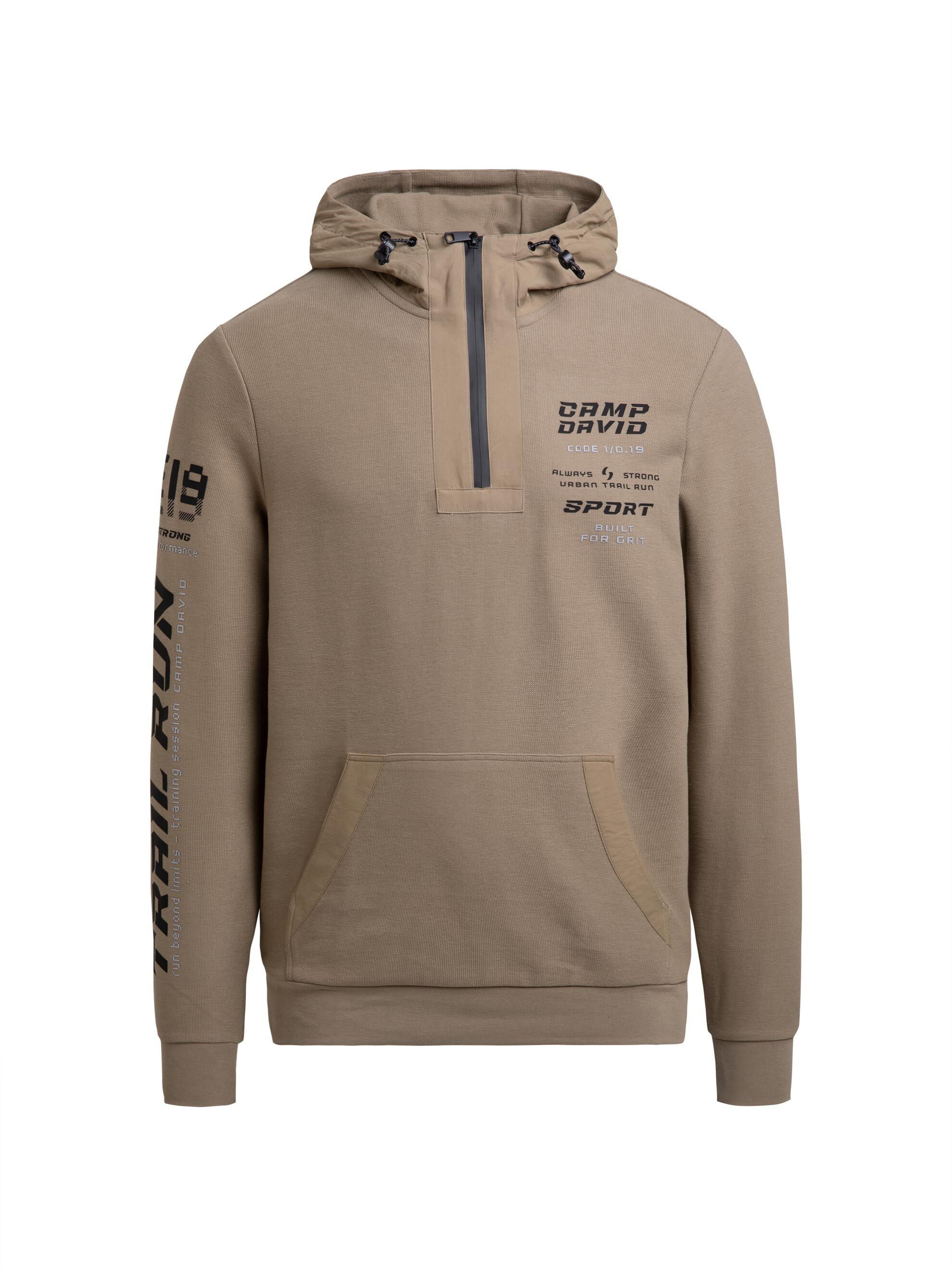 CAMP DAVID Kapuzensweatshirt mit reflektierenden Details – Bild 2 von 5