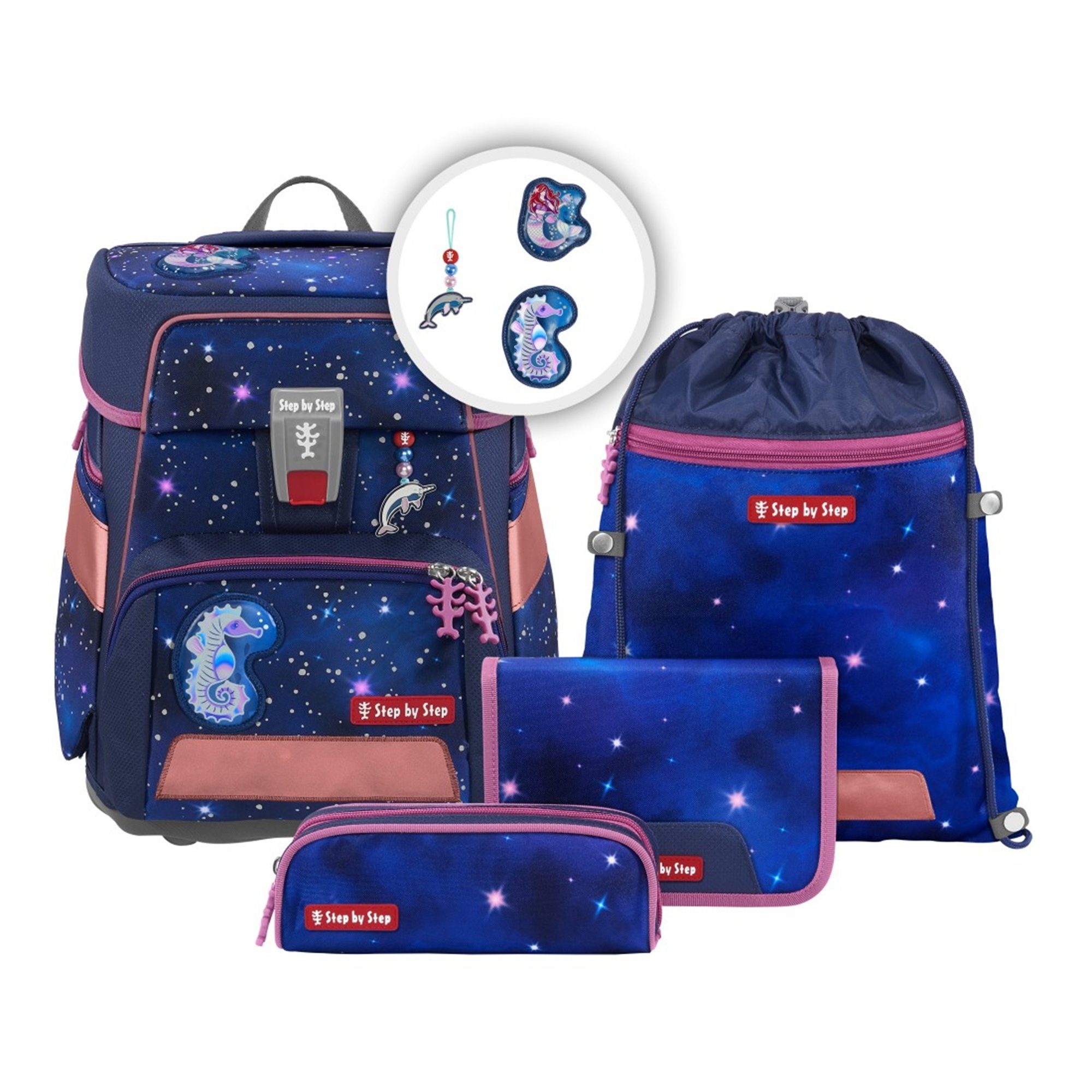 Step by Step Schulranzen SPACE, 5-teilig (5-tlg)