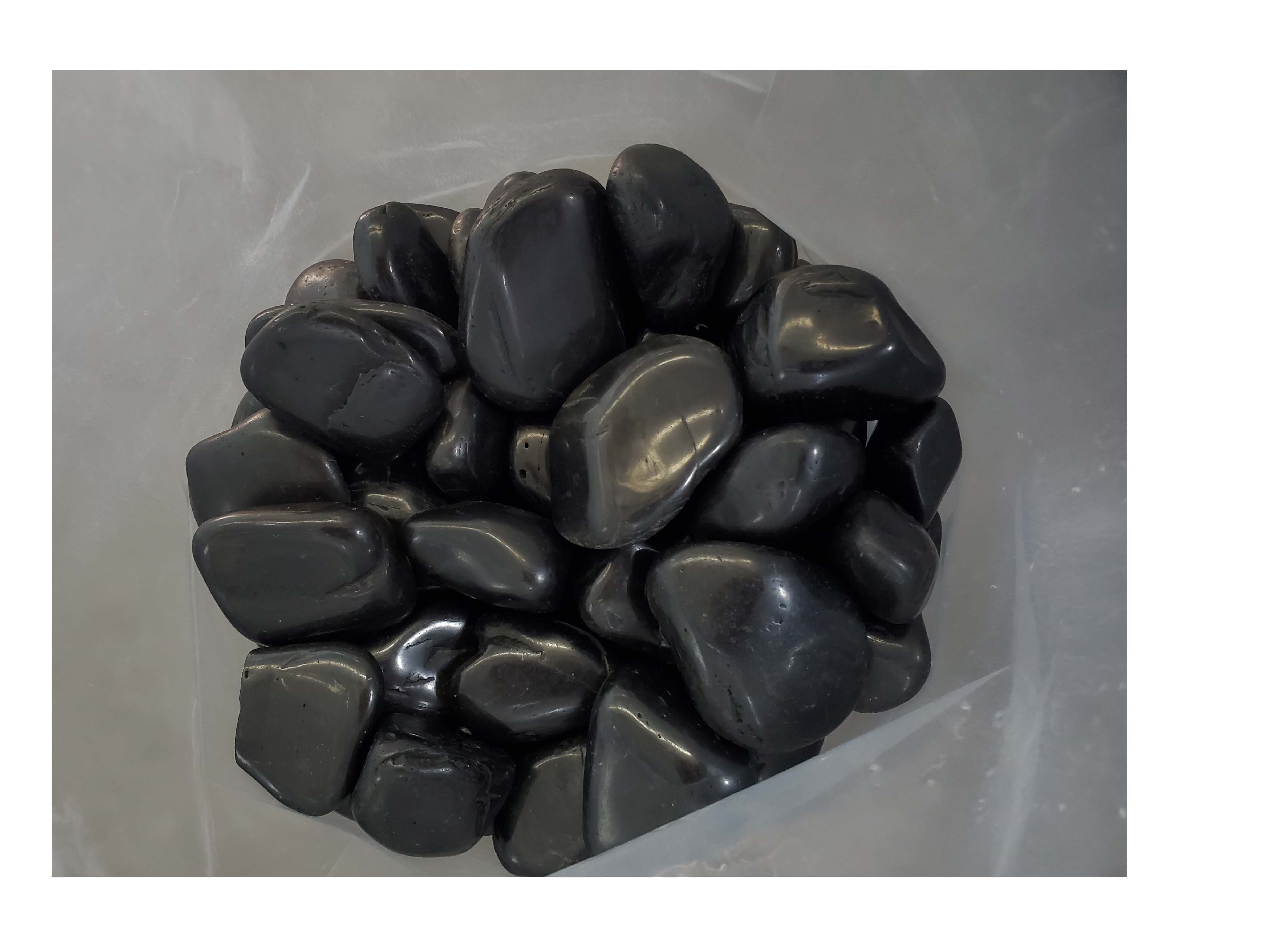 Aquagart Zierkies 20kg Polierter Kiesel Glanzkies Kieselsteine Gartenkies Zierkies *, (1 St)
