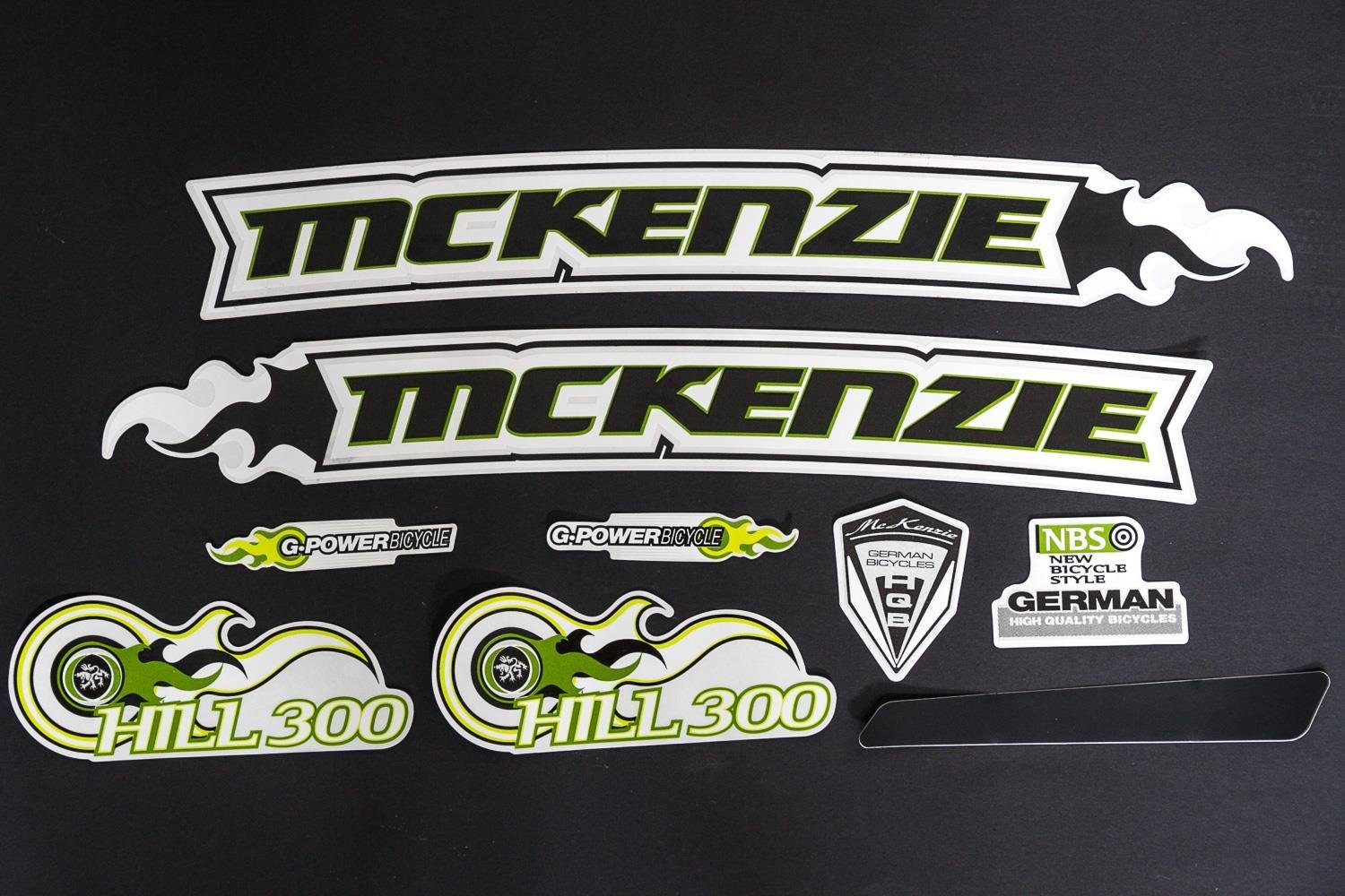 Fahrradrahmen Fahrrad Rahmen Aufkleber Frame Sticker Set Decal MC Kenzie Hill Bike