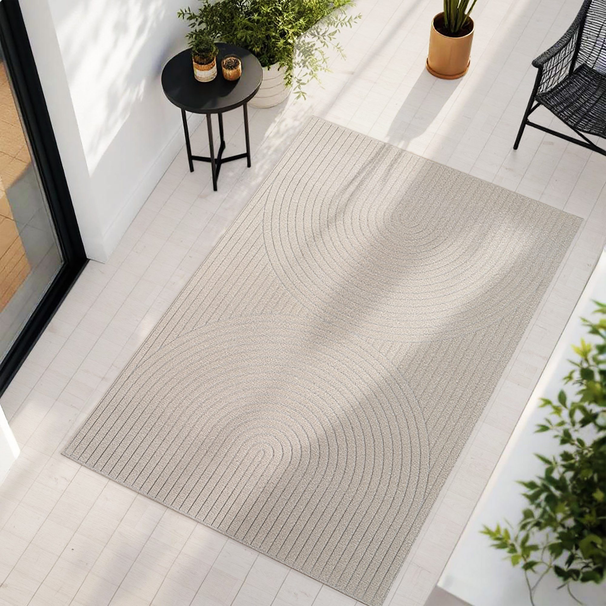 Teppium Teppich Skandinavischer 3D-Teppich, Rechteckig, Höhe: 5 mm, Indoor günstig online kaufen