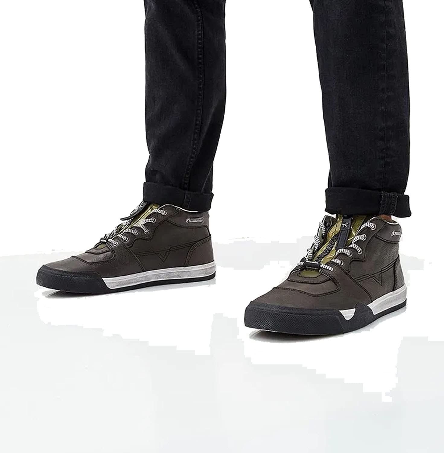 Diesel GRINDD" S-GRINDD MID ZIP Schnürschuh