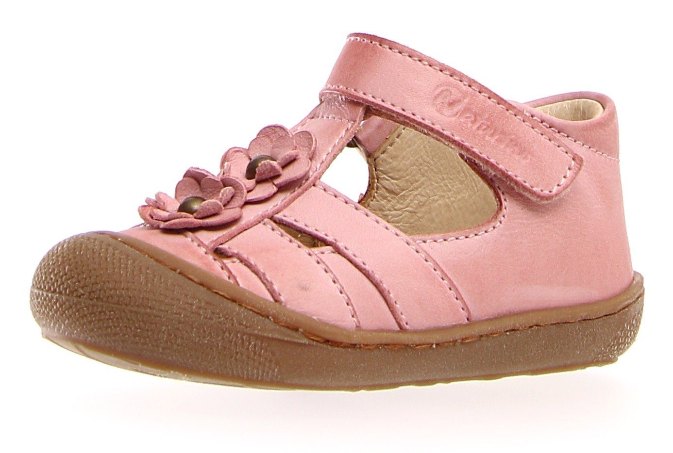 Schuhe Babyschuhe Mädchen Naturino Maggy Sandale mit Blütenapplikation