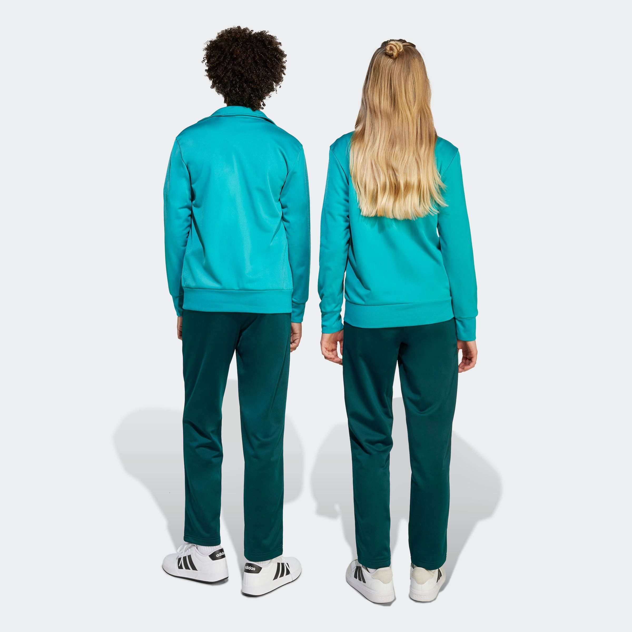 adidas Sportswear Trainingsanzug J CP TR TS (2-tlg), für Kinder und Teens, zweiteiliges Set, mit Stehkragen