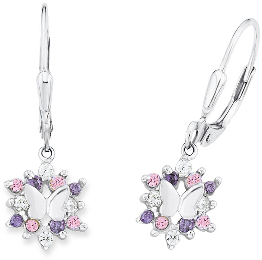 Prinzessin Lillifee Paar Ohrhänger »Schmetterling, 9245703«, mit Zirkonia  online kaufen | OTTO