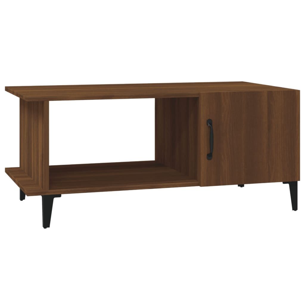 vidaXL Couchtisch Couchtisch Braun Eichen-Optik 90x50x40 cm Holzwerkstoff (1-St)