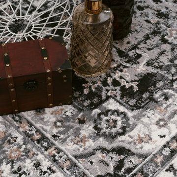 Teppich Esszimmer Orientalisch Mit Bordüre Teppich, Paco Home, Läufer, Höhe: 12 mm