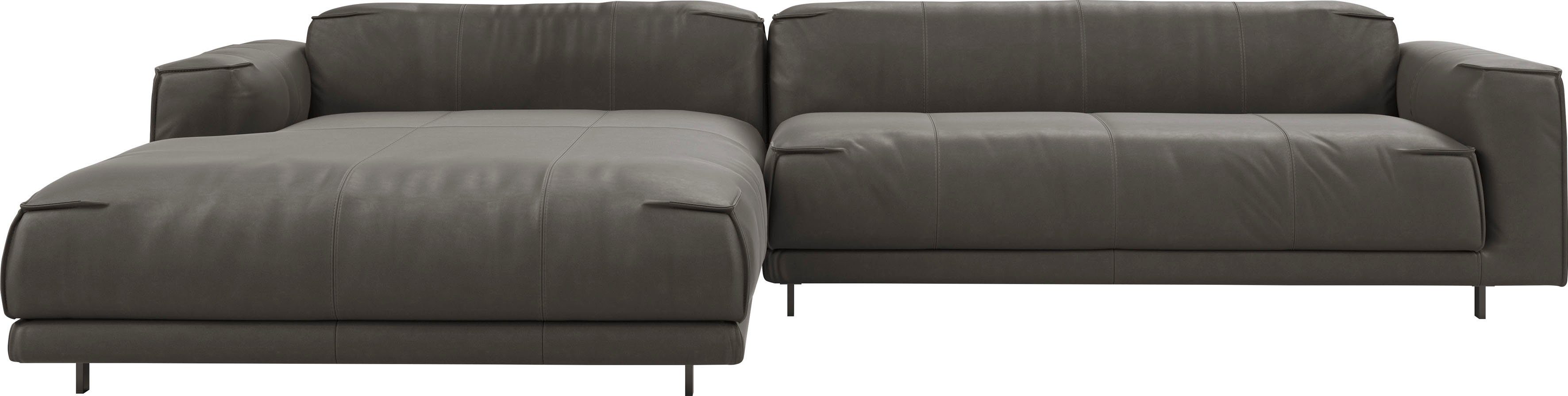 freistil ROLF BENZ Ecksofa freistil 136, Meisterwerk der Handwerkskunst, hochwertige Polsterung, mit besonderer Nahtverarbeitung