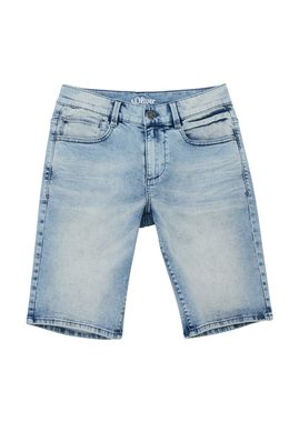s.Oliver Jeansshorts Jeans-Bermuda Brad / Regular Fit / Mid Rise / Straight Leg