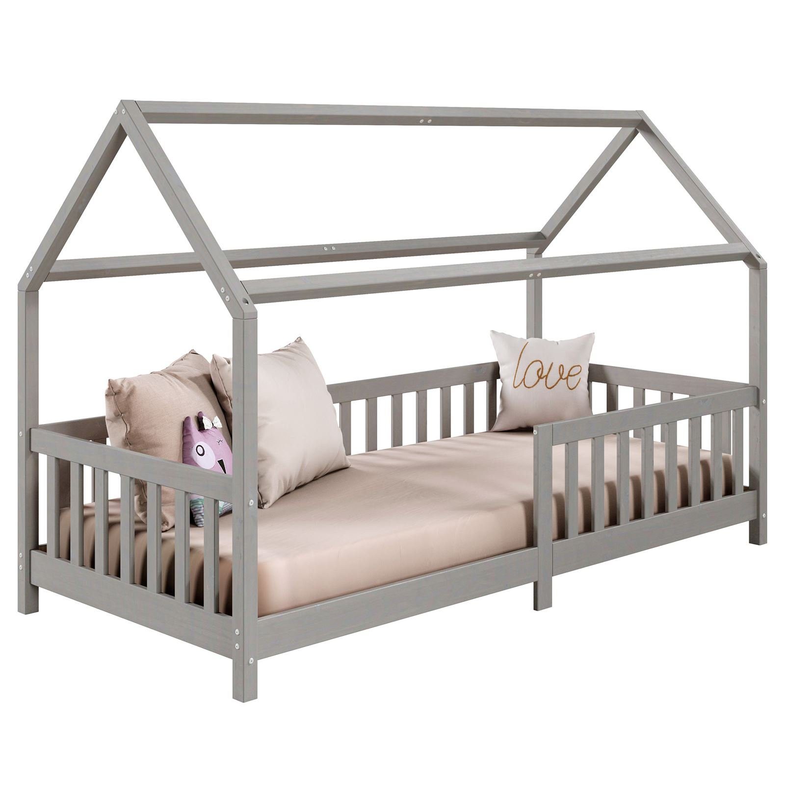 IDIMEX Kinderbett NINA, Hausbett Montessori Bett günstig online kaufen