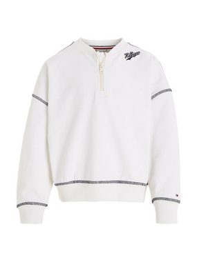 Tommy Hilfiger Sweatshirt HILFIGER SCRIPT 85 SWEATSHIRT mit großem Logo auf der Rückseite