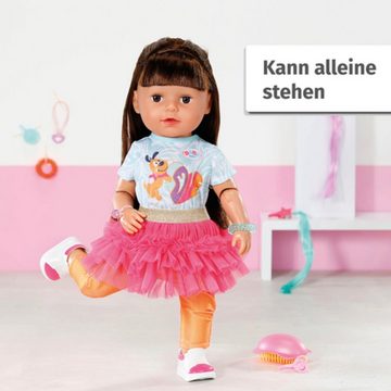 Baby Born Stehpuppe Style&Play, Sister brünett, 43 cm