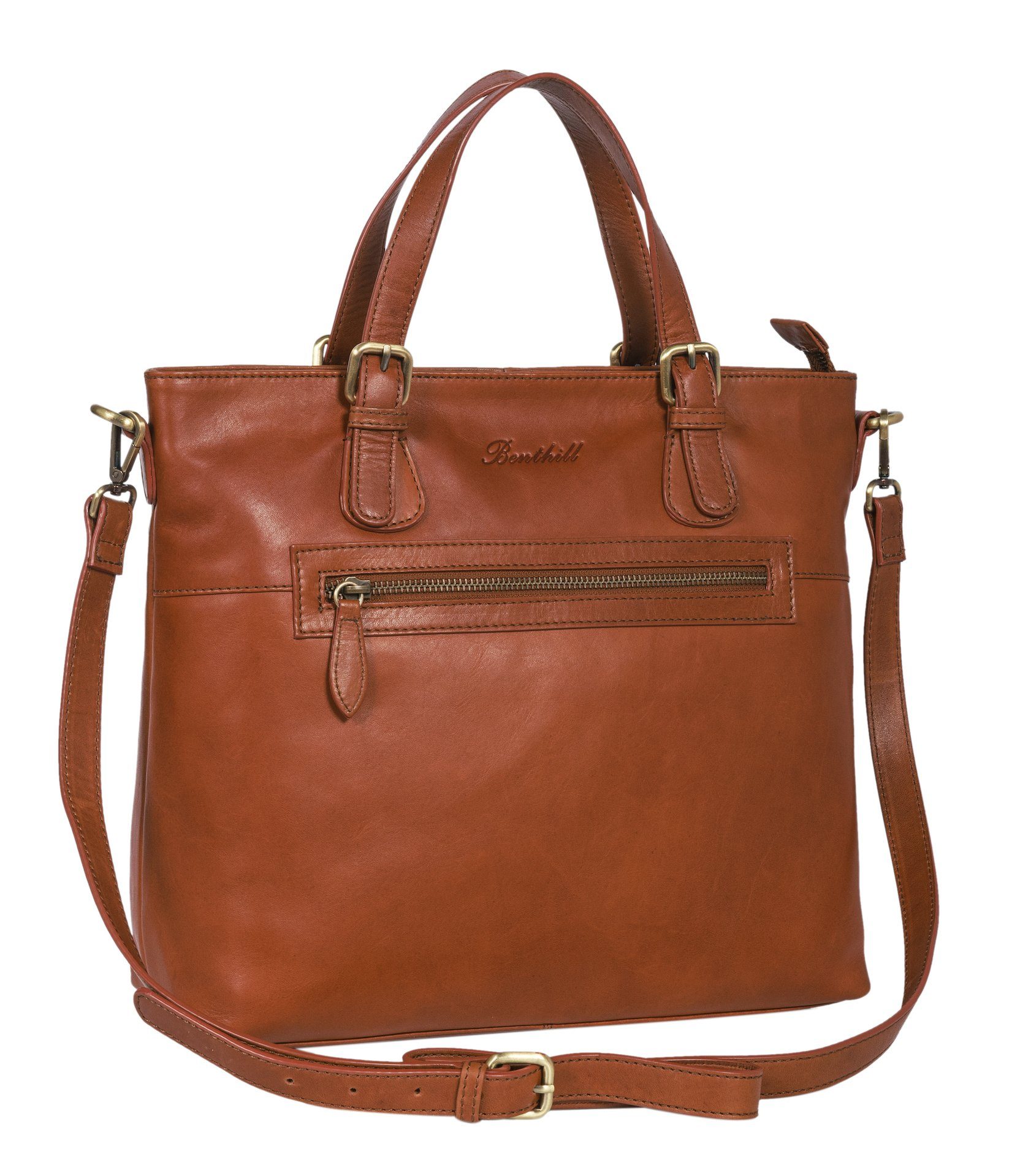 Handtasche Damen Echt Leder Handtasche Frauen Henkeltasche Vintage Umhängetasche