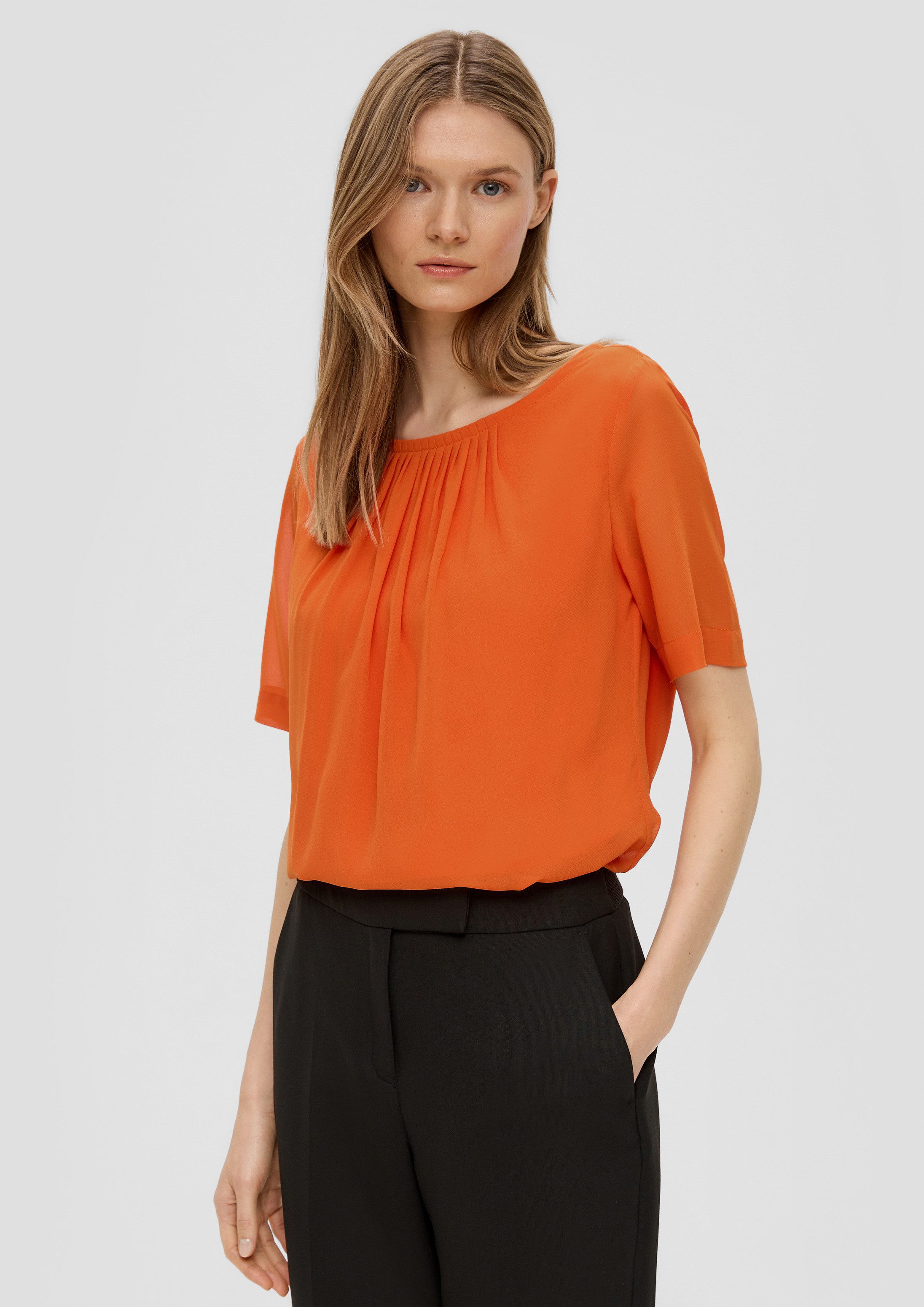 Kurzarmbluse Bluse