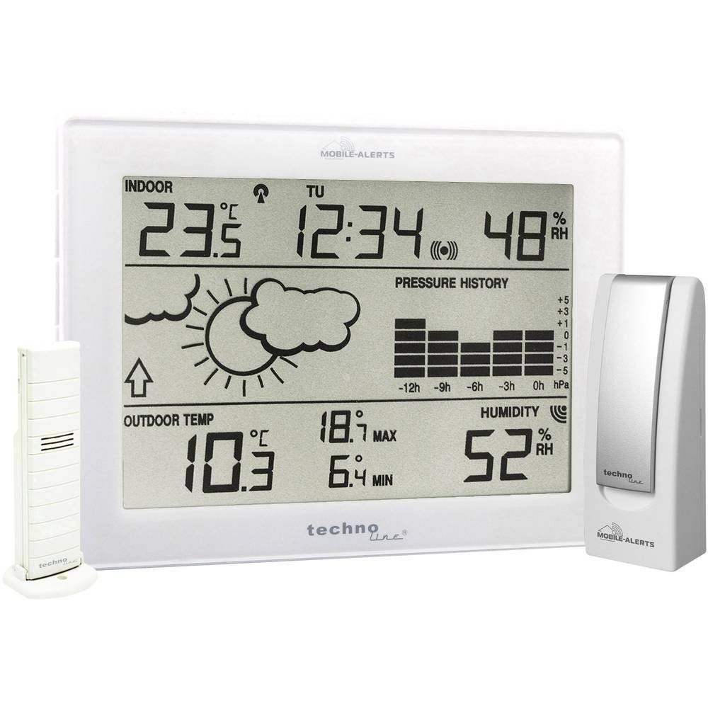 Techno Line Mobile Alerts Starterset MA 10006 Wetterstation Wetterstation