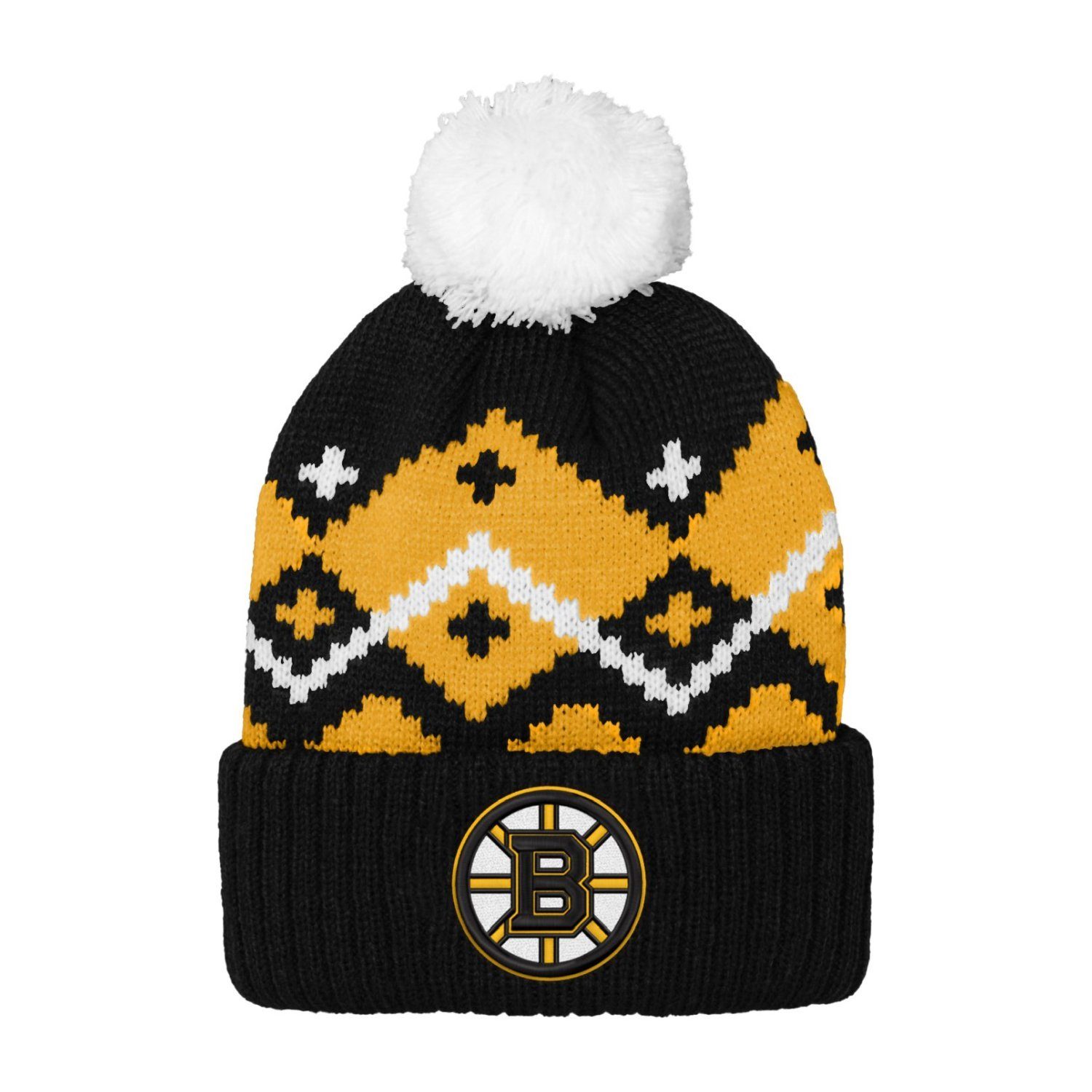 Outerstuff Cap PATCHWORK Bruins NHL Boston Baseball