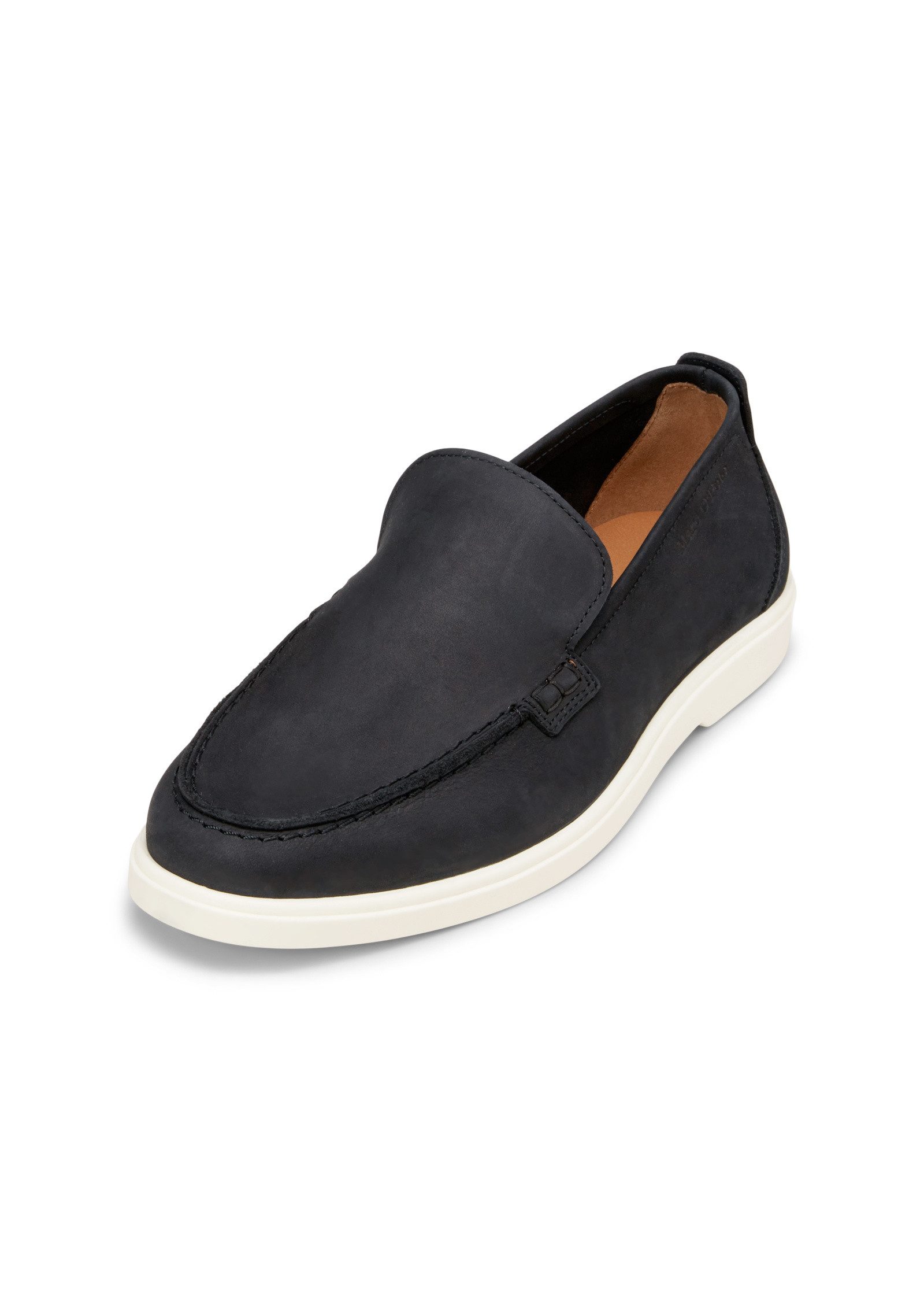 aus weichem Nubukleder Loafer