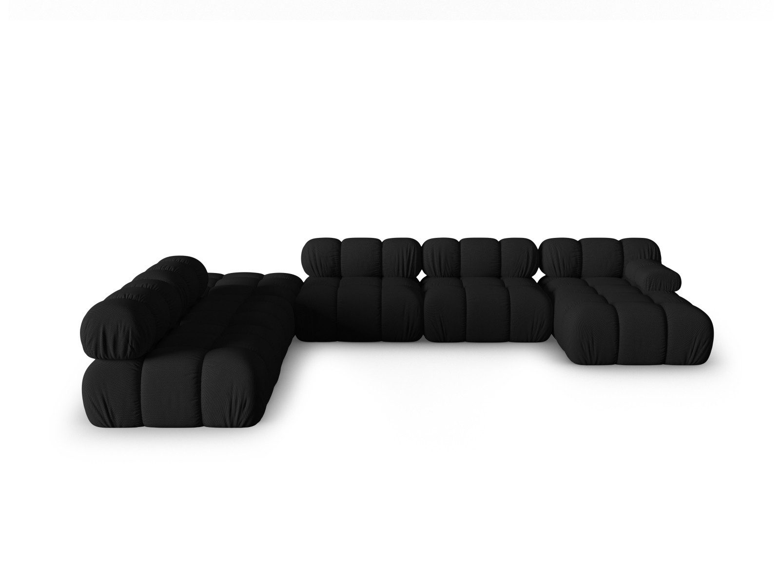 Micadoni Ecksofa Bellis, modular Panorama 7-Sitzer günstig online kaufen