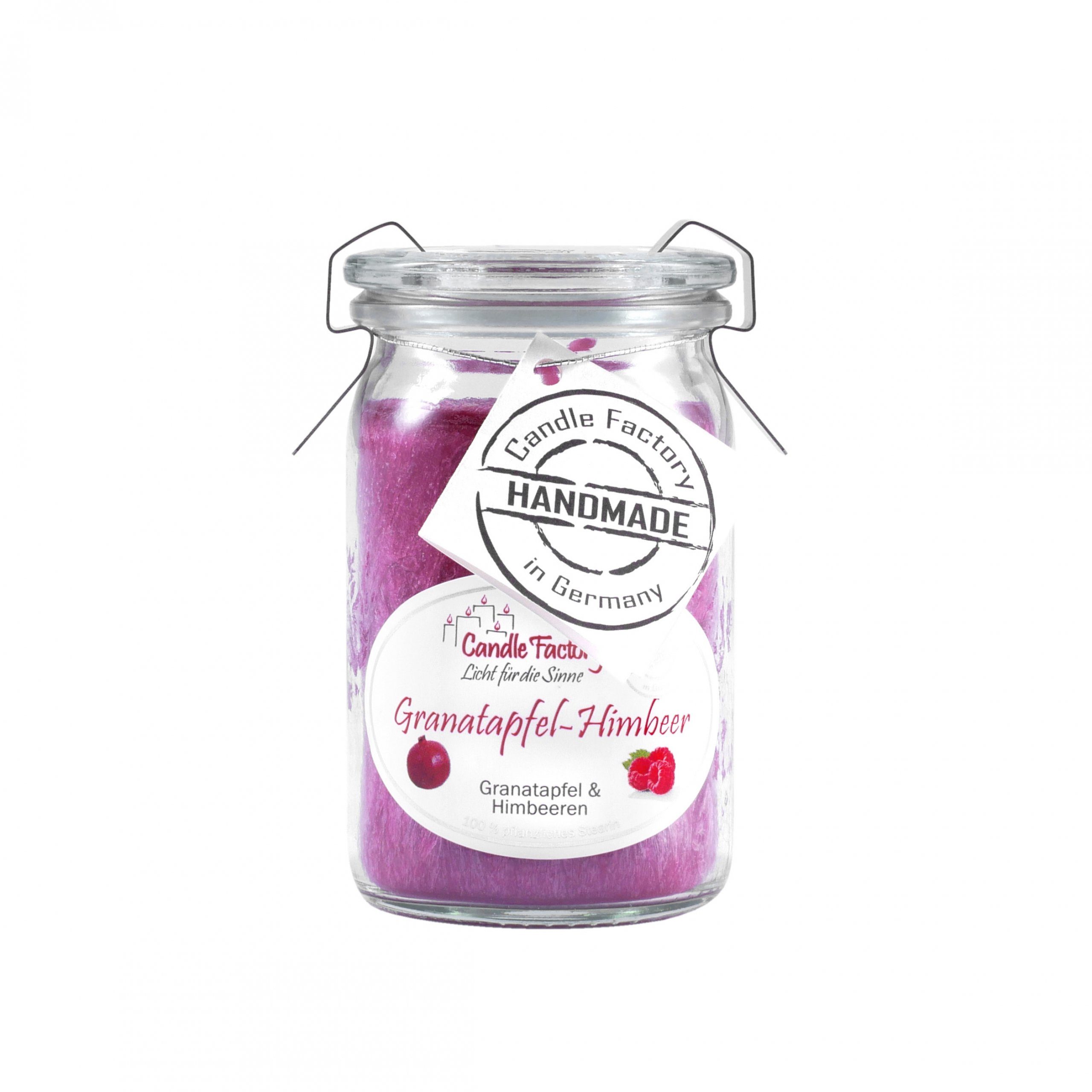 Candle Factory Duftkerze Candle Factory Baby Jumbo Granatapfel-Himbeer Duftkerze Dekokerze