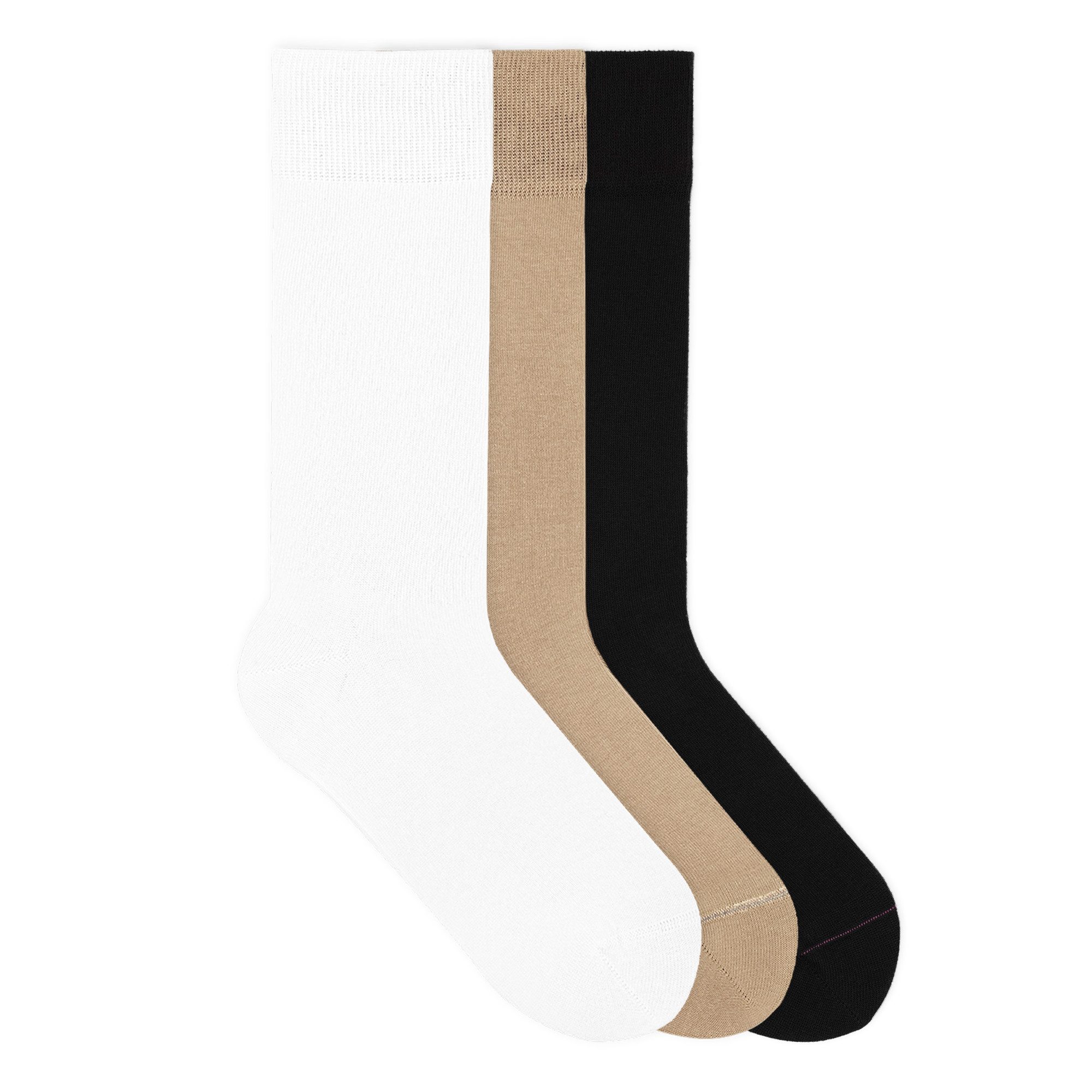 von Jungfeld Socken Signature Classics Bundle Bio-Baumwolle 36-46 (3-Paar, 3 Paar)