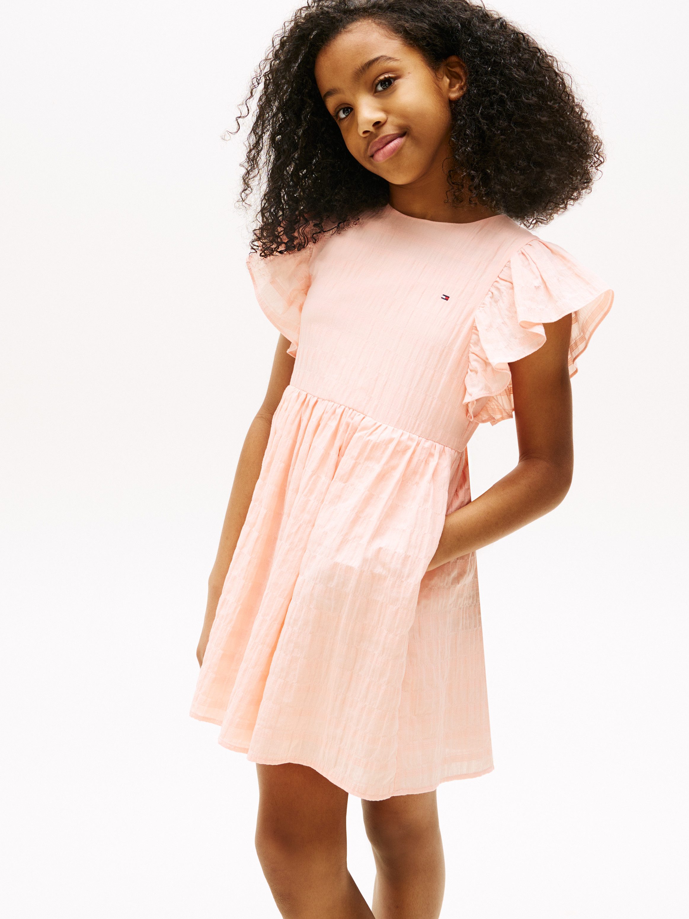Tommy Hilfiger Sommerkleid TEXTURED COTTON mit günstig online kaufen