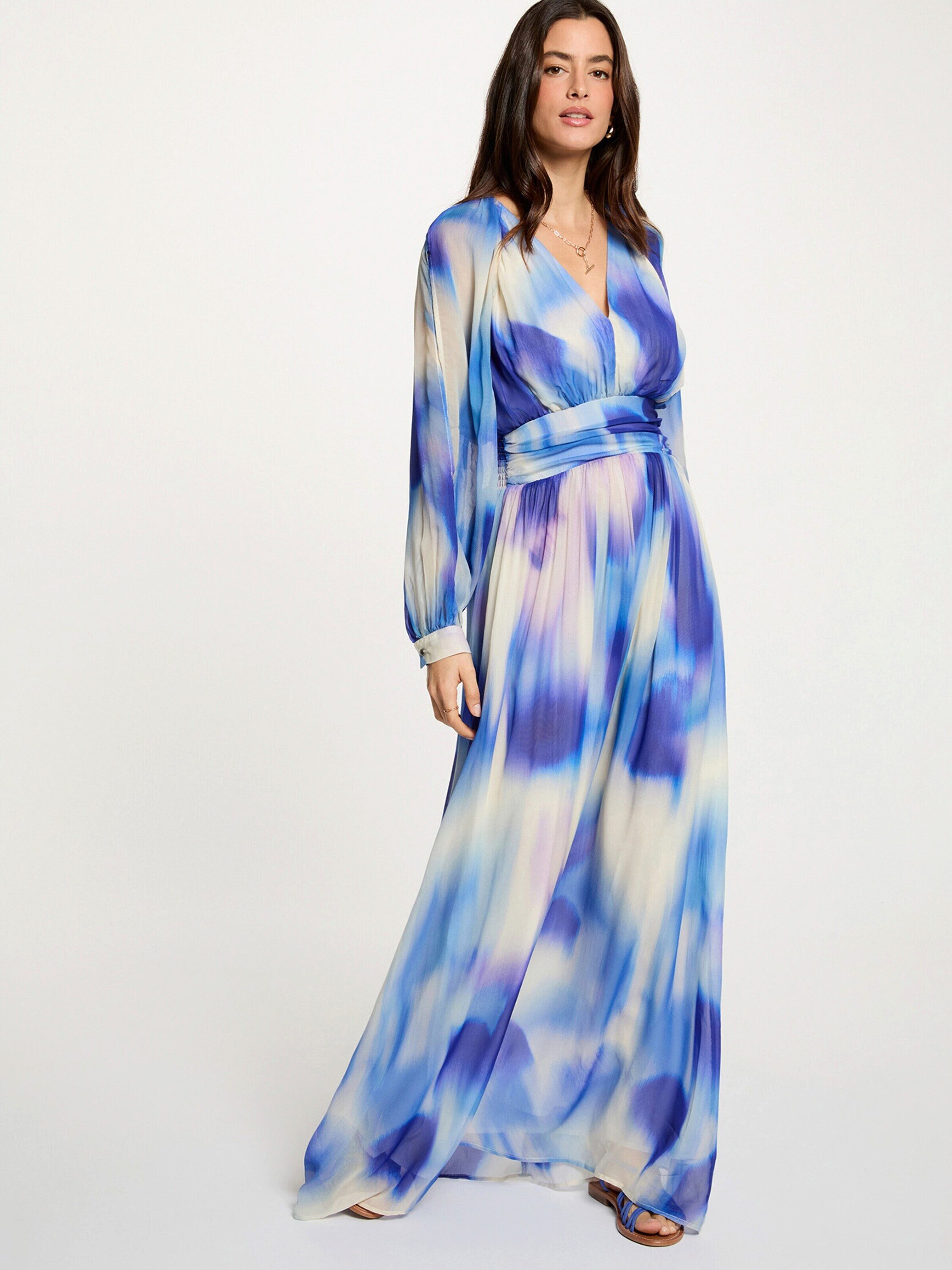 MORGAN Maxikleid RBORA.F (1-tlg) Wickel-Design