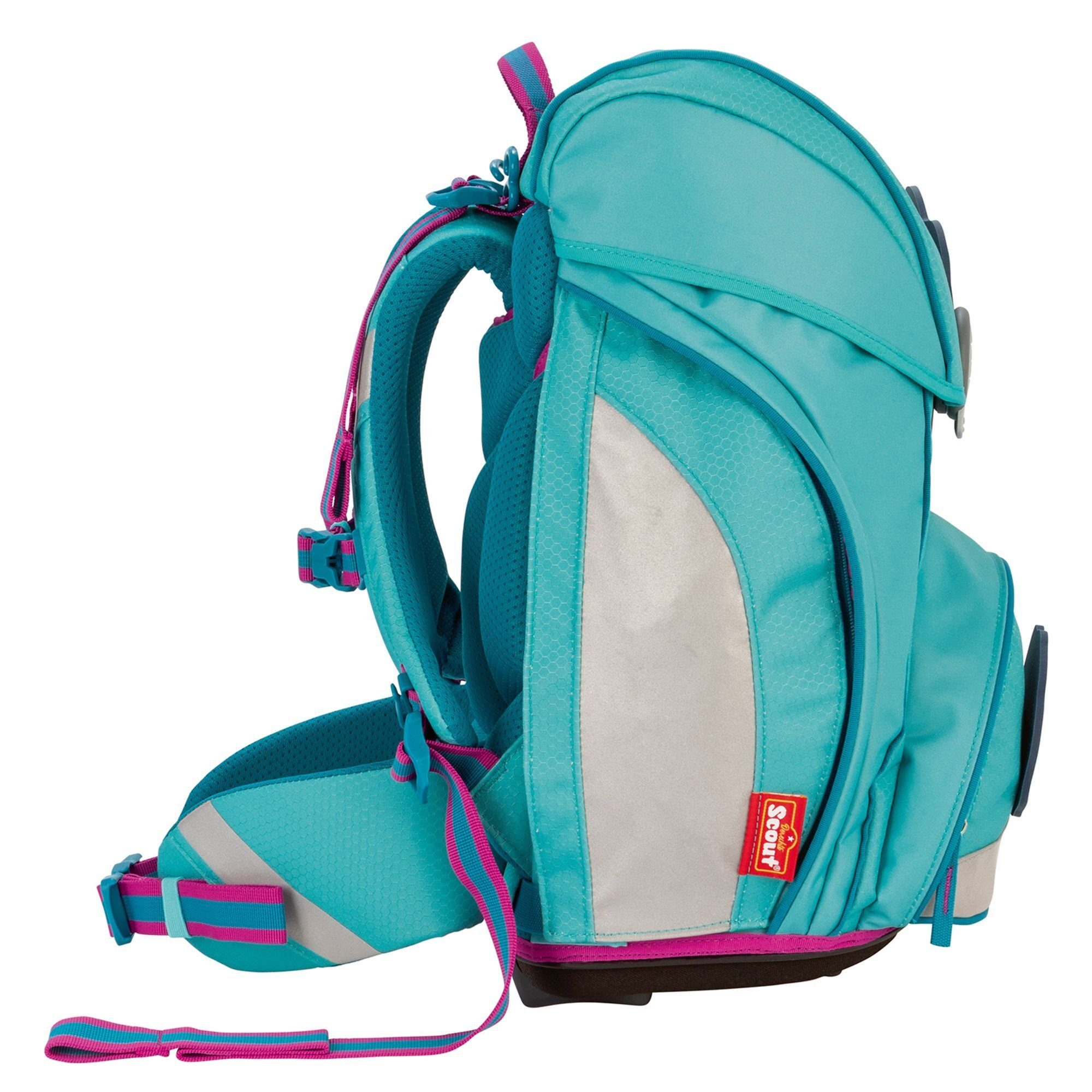 Scout Schulranzen Alpha (4-tlg), Polyester