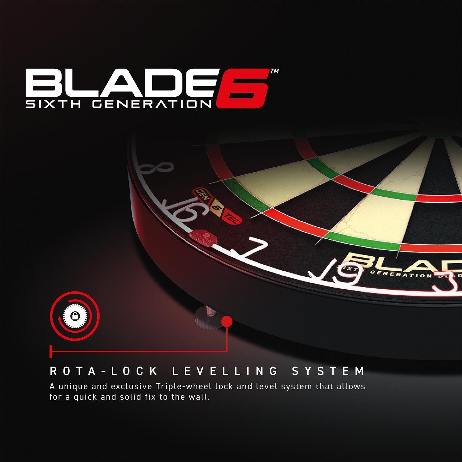 Winmau Dartscheibe 2x Blade 6