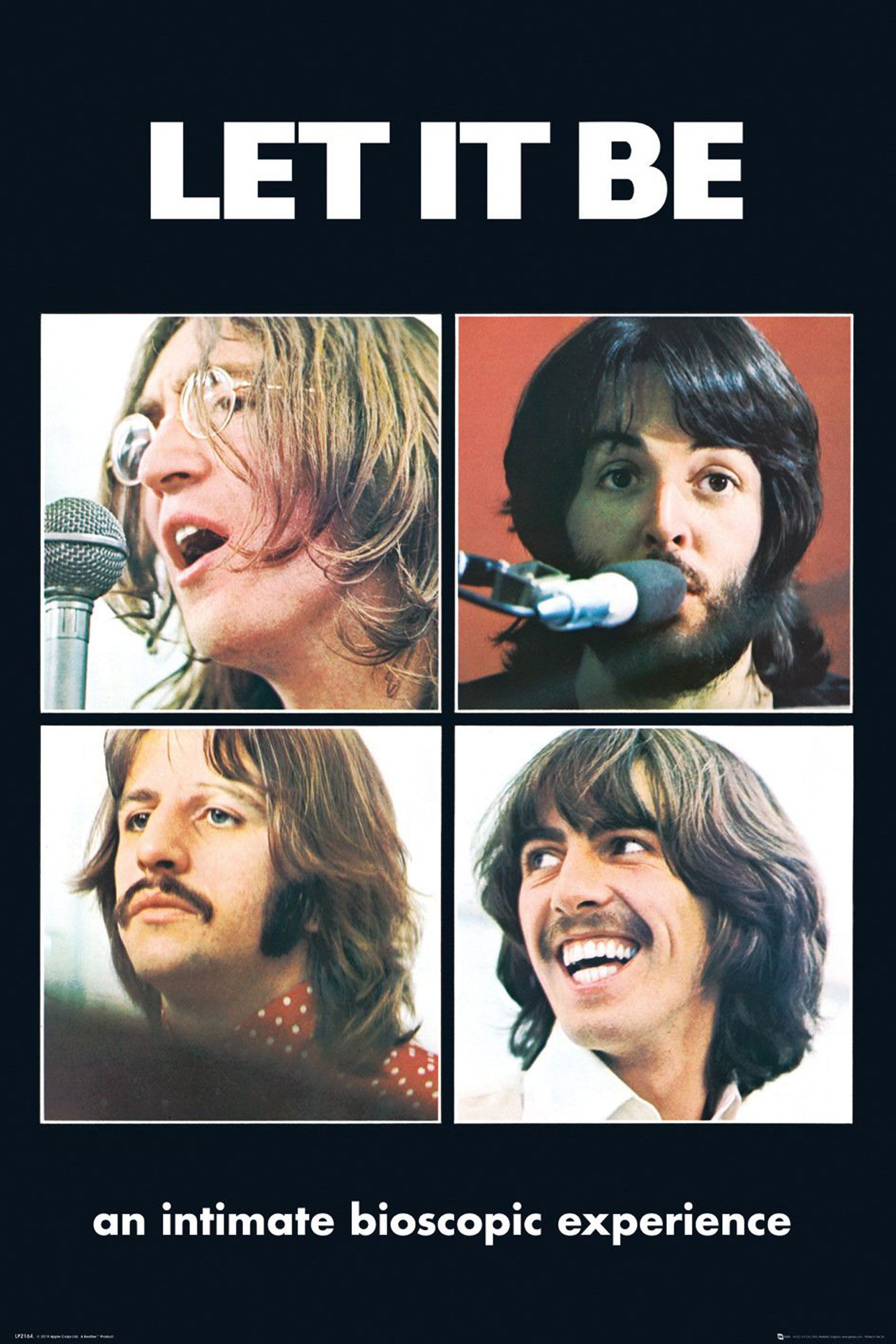 Poster Beatles, The - Poster - Let it be