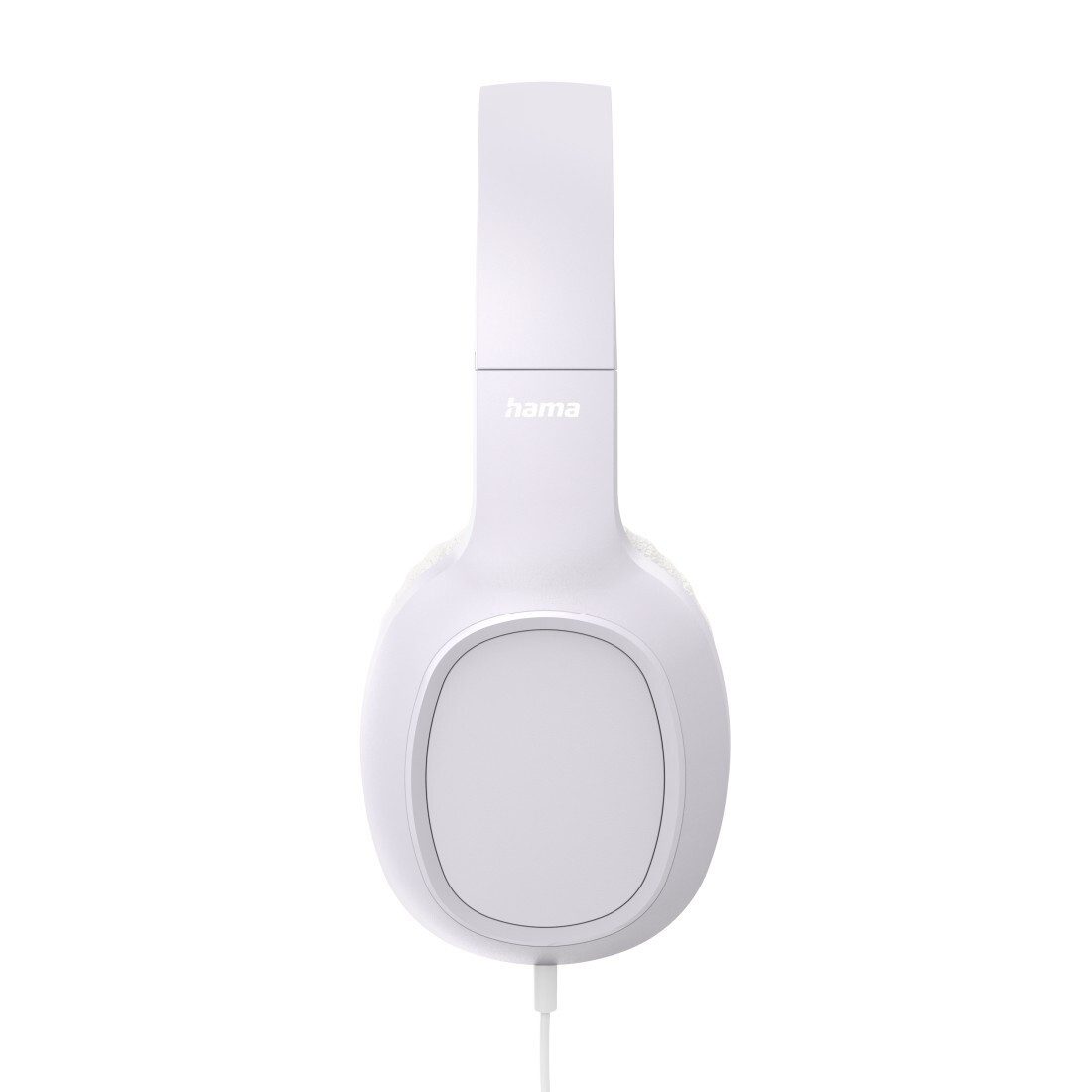 Hama Fun C, On-Ear USB-C Mikrofon, Weiß Kopfhörer (Produkt fällt nicht unter das FuAG)