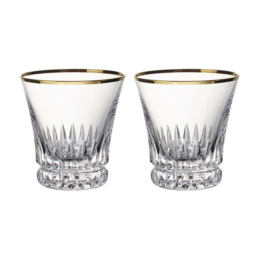 Glas Grand Royal Gold Wassergläser 200 ml 2er Set