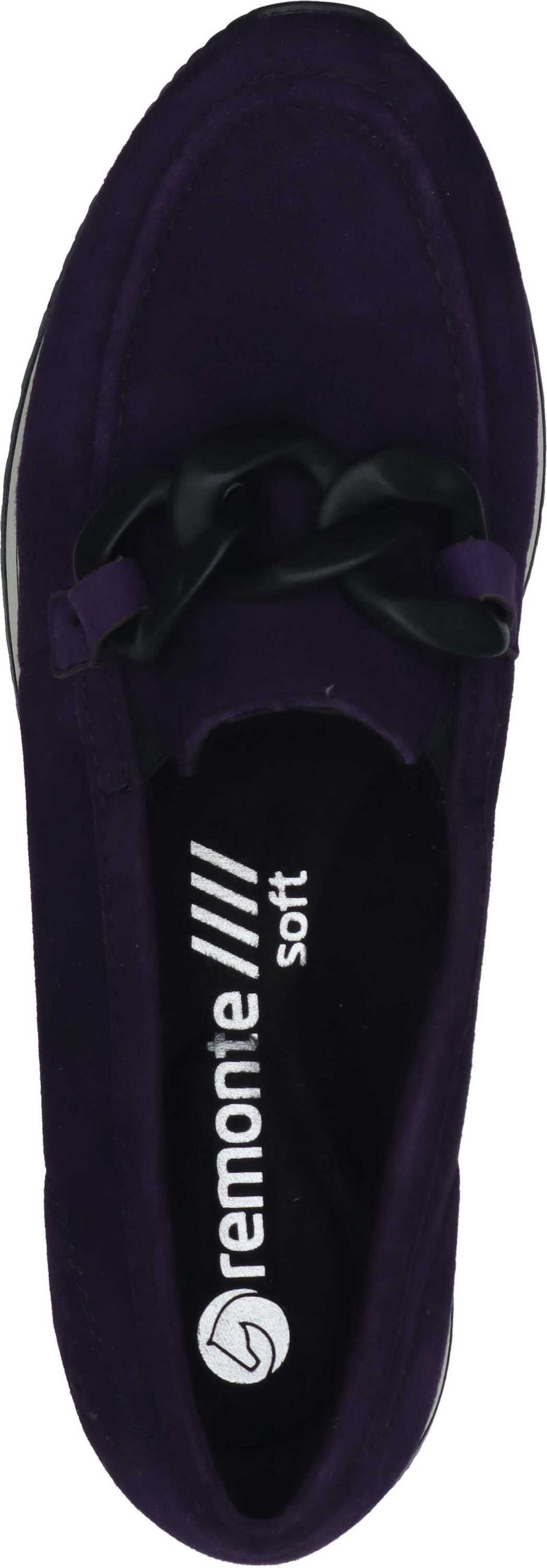 Remonte Slipper Ballerina aus Leder/Synthetik