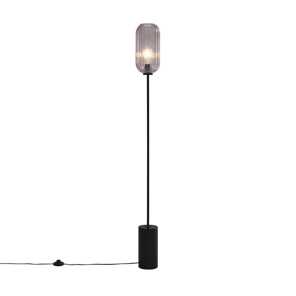 Qazqa Stehlampe Rid, ohne Leuchtmittel, E27, günstig online kaufen