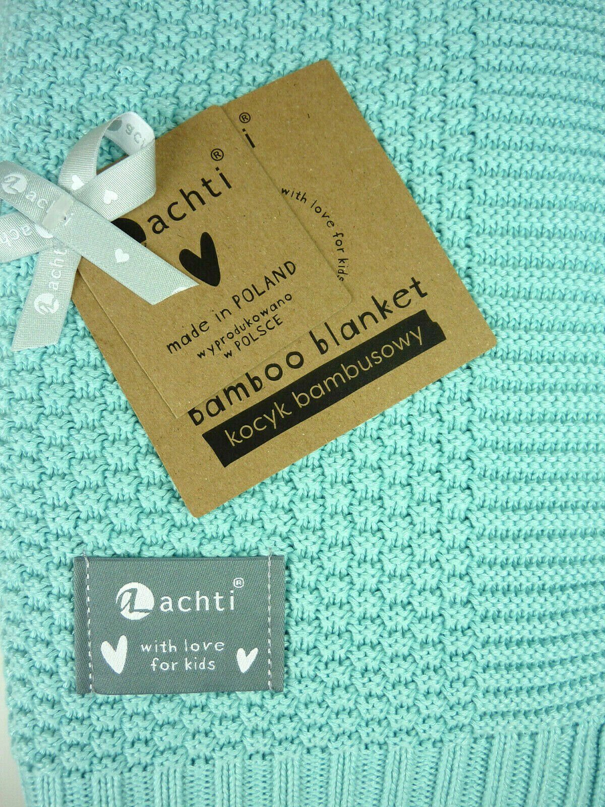 Babydecke gestrickte Decke KC-008, 80x100 cm, Taschen4life, Kuscheldecke für drinnen & draußen, Baby Strickdecke - weich & zart