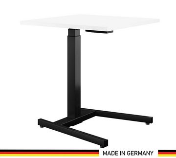 Schaff Schreibtisch Master, mit Gasfeder, 68 bis 118 cm, 100x65 cm, inkl. Doppelrollen